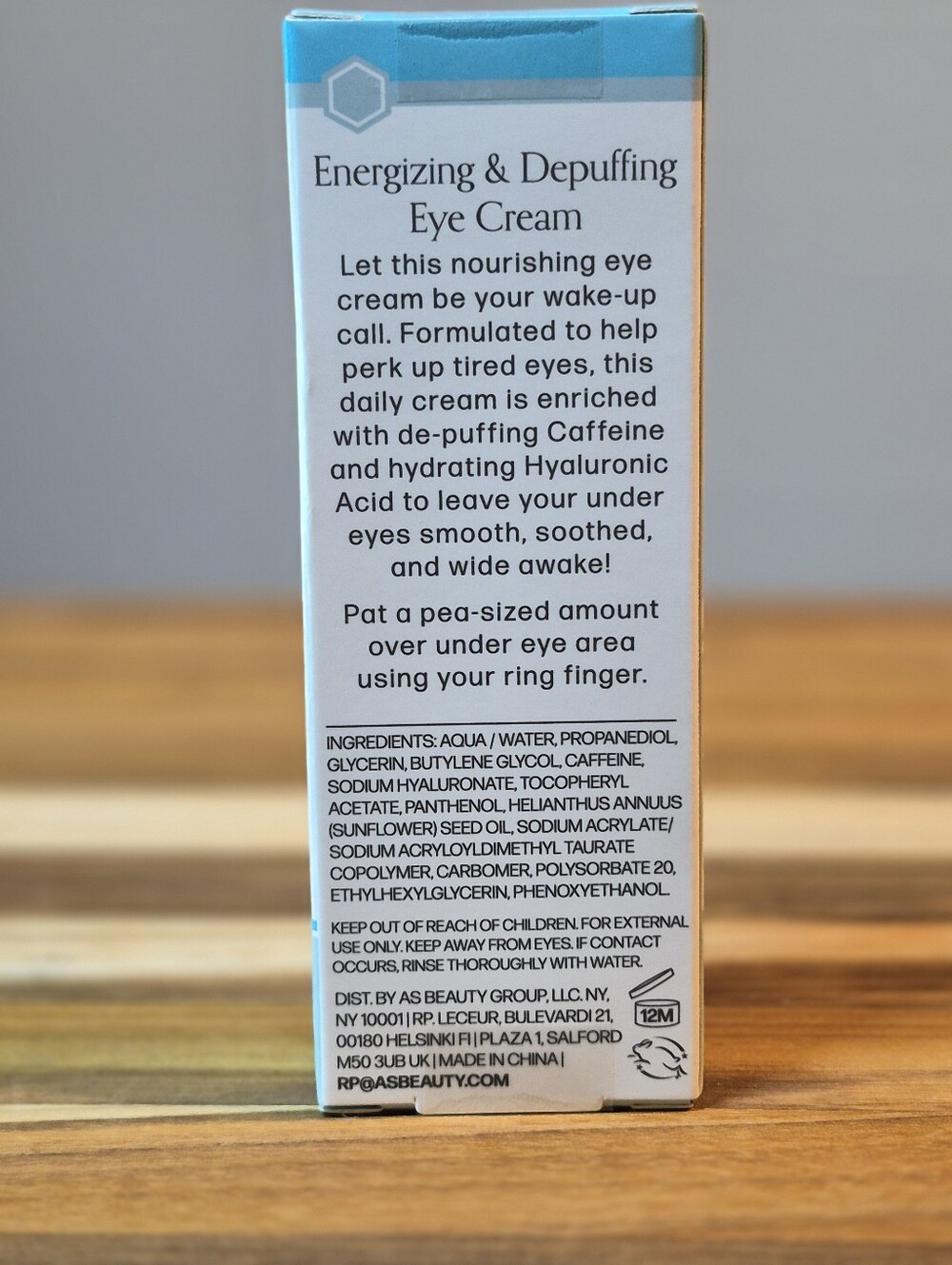 Bliss Wake Up Eye Cream Duo, Depuff & Brighten with Hyaluronic Acid 15ml x2 NIB - Picture 3 of 5